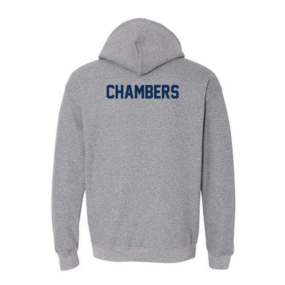Wheaton IL - NCAA Men's Swimming & Diving : Isaac Chambers - Classic Shersey Hooded Sweatshirt-1