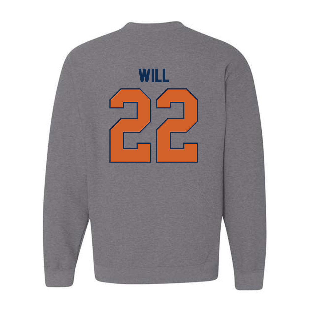 Wheaton IL - NCAA Men's Basketball : Eli Will - Classic Shersey Crewneck Sweatshirt-1