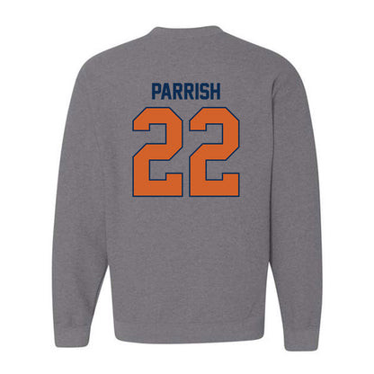 Wheaton IL - NCAA Football : Trace Parrish - Classic Shersey Crewneck Sweatshirt-1