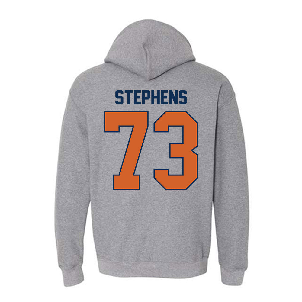 Wheaton IL - NCAA Football : Blake Stephens - Classic Shersey Hooded Sweatshirt-1