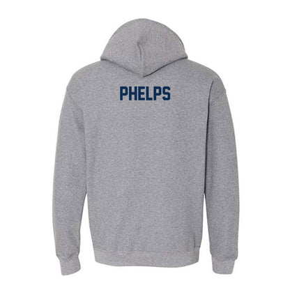 Wheaton IL - NCAA Women's Swimming & Diving : Abriel Phelps - Classic Shersey Hooded Sweatshirt-1