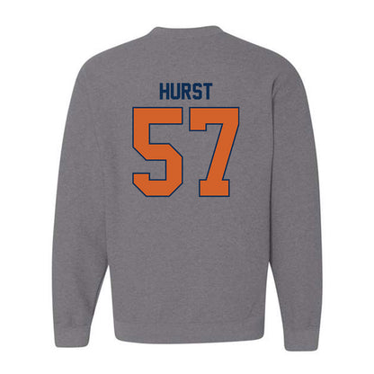 Wheaton IL - NCAA Football : Jonathan Hurst - Classic Shersey Crewneck Sweatshirt-1
