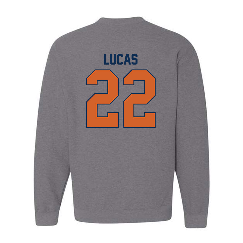 Wheaton IL - NCAA Men's Soccer : Isaac Lucas - Classic Shersey Crewneck Sweatshirt-1