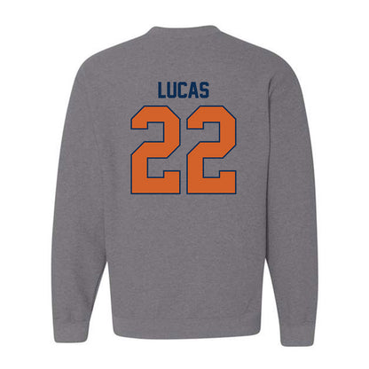 Wheaton IL - NCAA Men's Soccer : Isaac Lucas - Classic Shersey Crewneck Sweatshirt-1