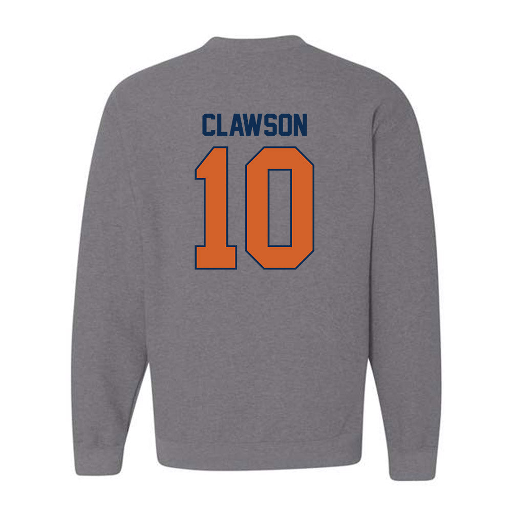 Wheaton IL - NCAA Women's Soccer : Elizabeth Clawson - Classic Shersey Crewneck Sweatshirt-1