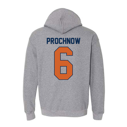 Wheaton IL - NCAA Men's Soccer : Brody Prochnow - Classic Shersey Hooded Sweatshirt-1