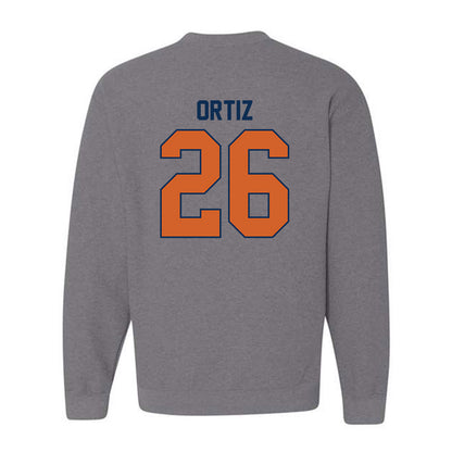 Wheaton IL - NCAA Baseball : Joshua Ortiz - Classic Shersey Crewneck Sweatshirt-1
