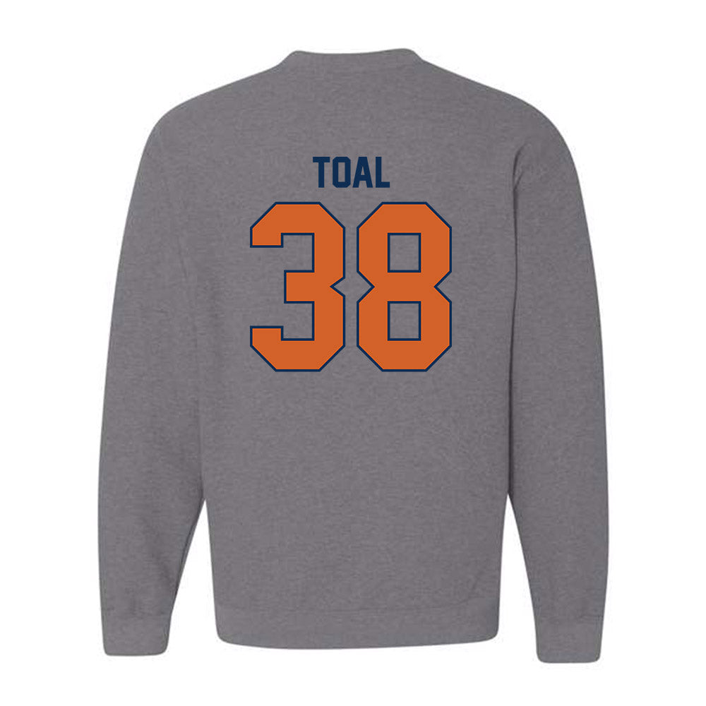 Wheaton IL - NCAA Baseball : Aidan Toal - Classic Shersey Crewneck Sweatshirt-1