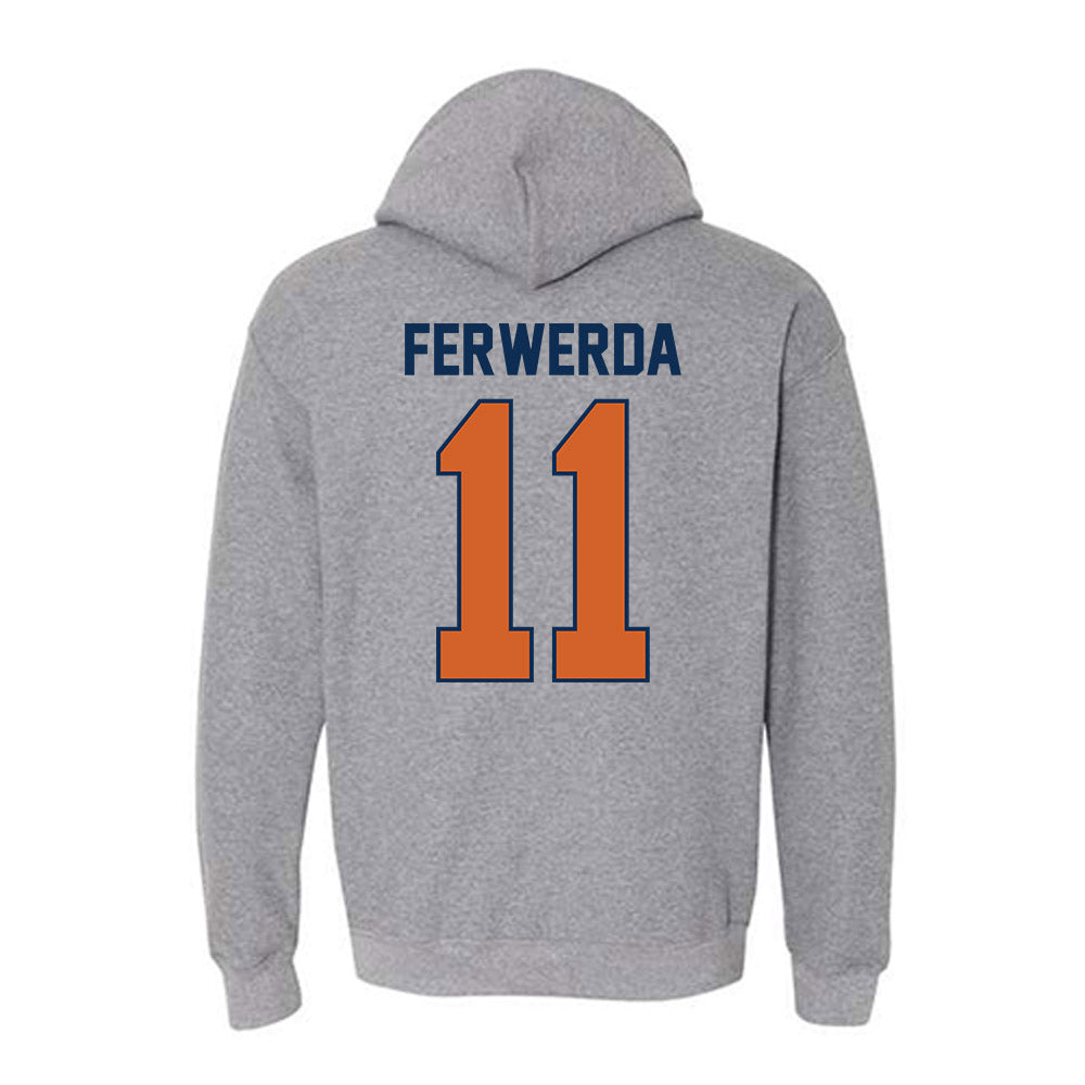 Wheaton IL - NCAA Women's Basketball : Paige Ferwerda - Classic Shersey Hooded Sweatshirt-1