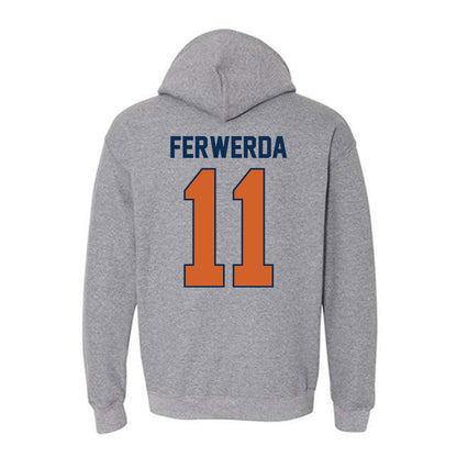 Wheaton IL - NCAA Women's Basketball : Paige Ferwerda - Classic Shersey Hooded Sweatshirt-1