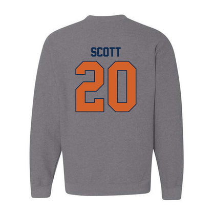 Wheaton IL - NCAA Baseball : James Scott - Classic Shersey Crewneck Sweatshirt-1