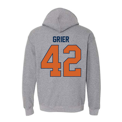 Wheaton IL - NCAA Men's Basketball : Kyle Grier - Classic Shersey Hooded Sweatshirt-1