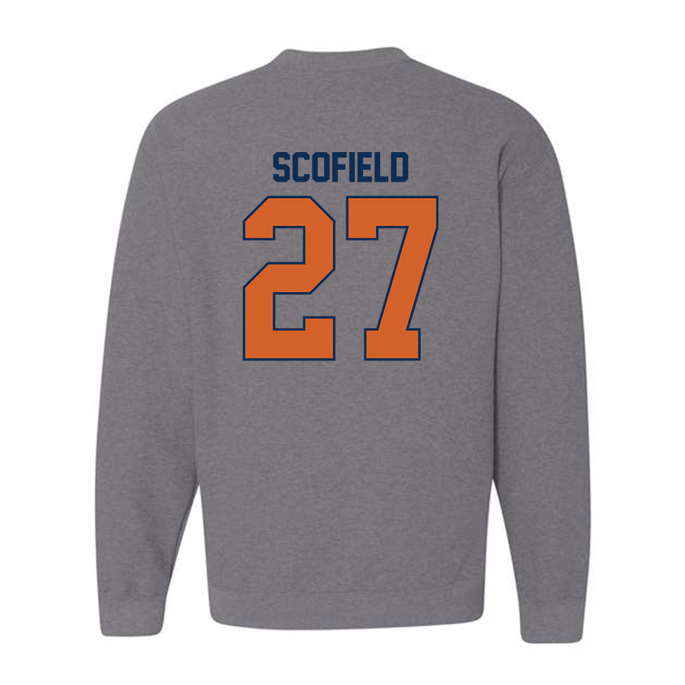 Wheaton IL - NCAA Baseball : Charlie Scofield - Classic Shersey Crewneck Sweatshirt-1