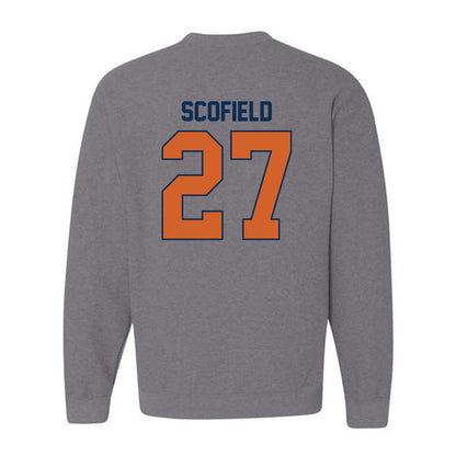 Wheaton IL - NCAA Baseball : Charlie Scofield - Classic Shersey Crewneck Sweatshirt-1