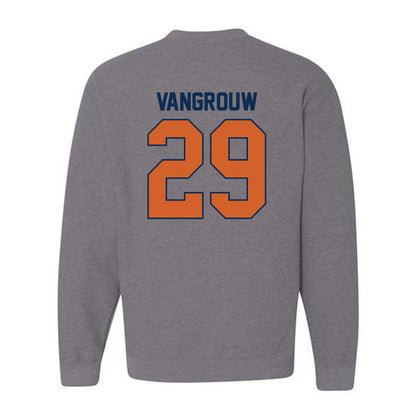 Wheaton IL - NCAA Baseball : Jamin VanGrouw - Classic Shersey Crewneck Sweatshirt-1