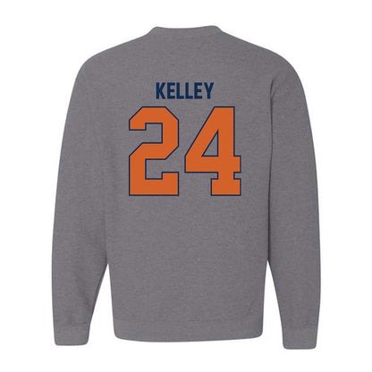 Wheaton IL - NCAA Baseball : Caleb Kelley - Classic Shersey Crewneck Sweatshirt-1