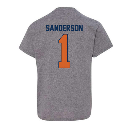 Wheaton IL - NCAA Women's Volleyball : Sarah Sanderson - Classic Shersey Youth T-Shirt-1