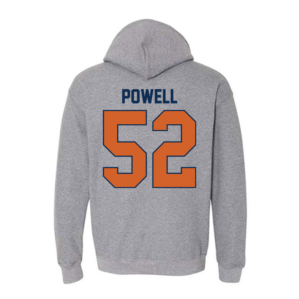 Wheaton IL - NCAA Football : Jaxon Powell - Classic Shersey Hooded Sweatshirt-1