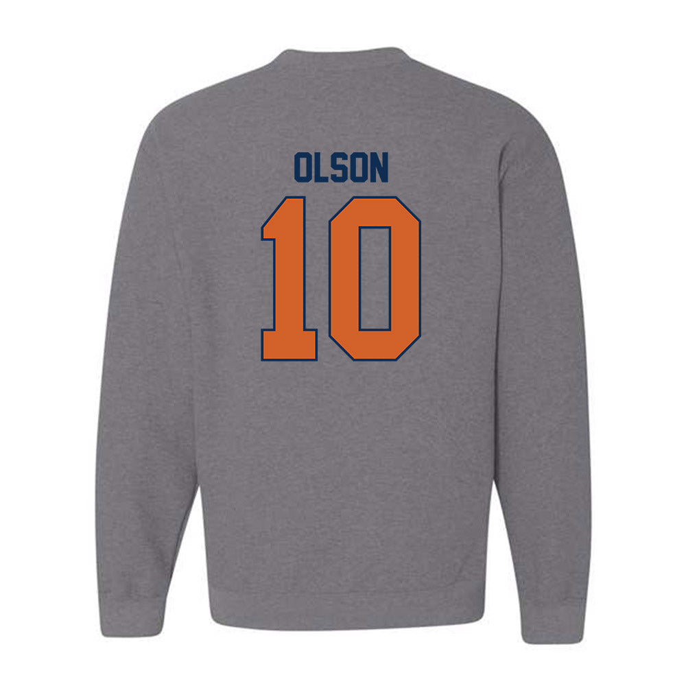 Wheaton IL - NCAA Men's Basketball : Reid Olson - Classic Shersey Crewneck Sweatshirt-1