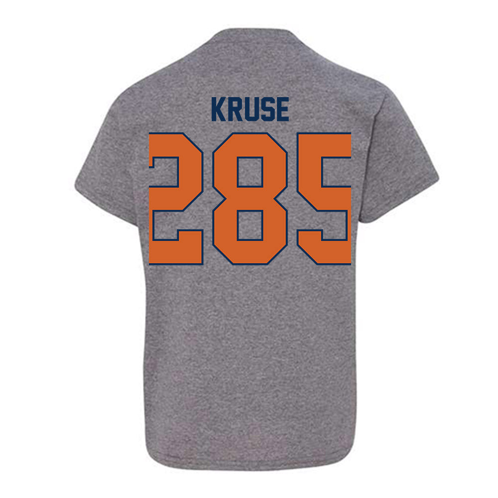 Wheaton IL - NCAA Wrestling : Joseph Kruse - Classic Shersey Youth T-Shirt-1