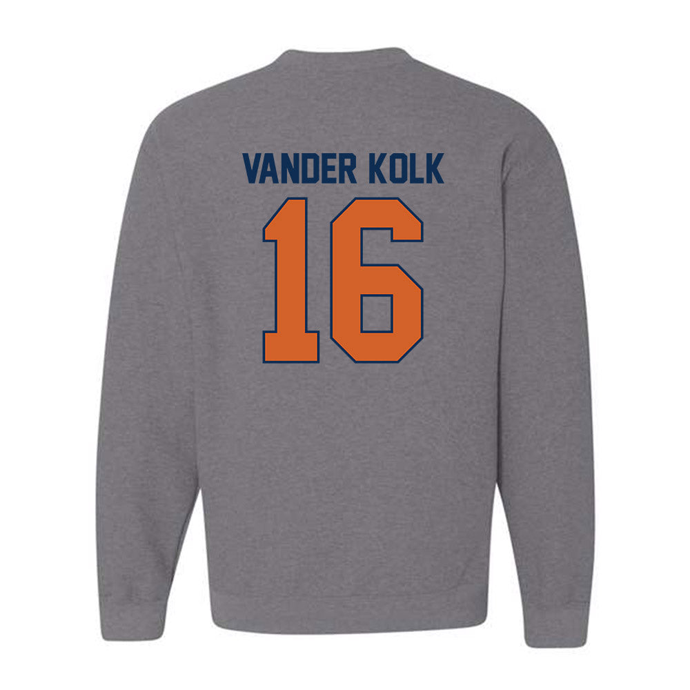 Wheaton IL - NCAA Men's Soccer : Luke Vander Kolk - Classic Shersey Crewneck Sweatshirt-1