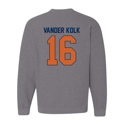 Wheaton IL - NCAA Men's Soccer : Luke Vander Kolk - Classic Shersey Crewneck Sweatshirt-1