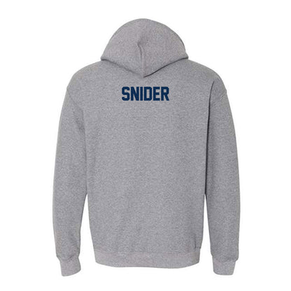Wheaton IL - NCAA Women's Track & Field : Julia Snider - Classic Shersey Hooded Sweatshirt-1