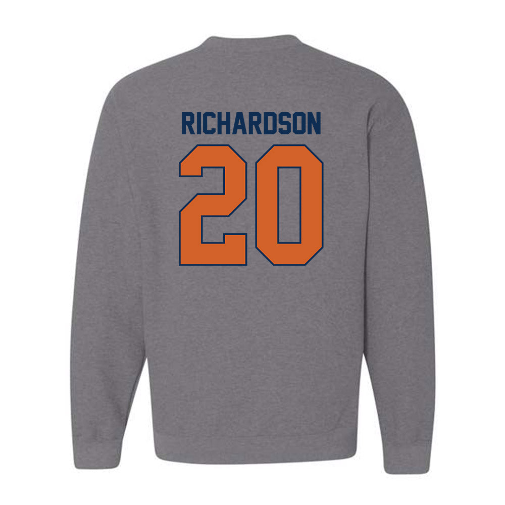 Wheaton IL - NCAA Men's Basketball : Soren Richardson - Classic Shersey Crewneck Sweatshirt-1