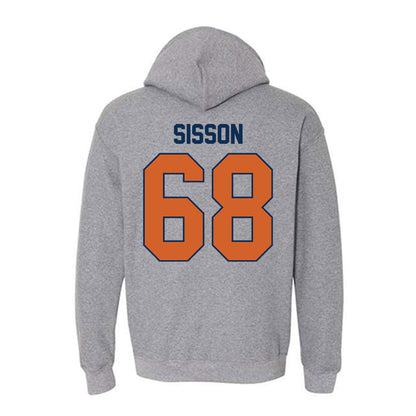 Wheaton IL - NCAA Football : Drew Sisson - Classic Shersey Hooded Sweatshirt-1