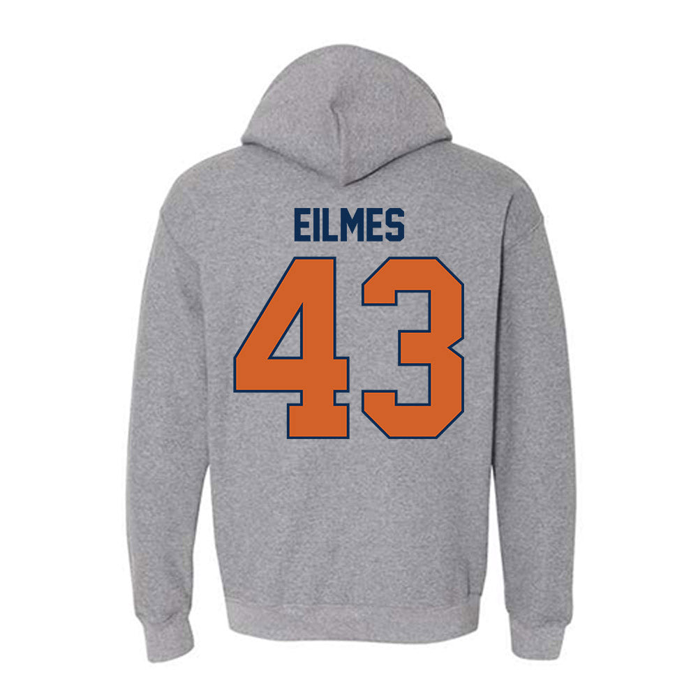Wheaton IL - NCAA Baseball : Austin Eilmes - Classic Shersey Hooded Sweatshirt-1
