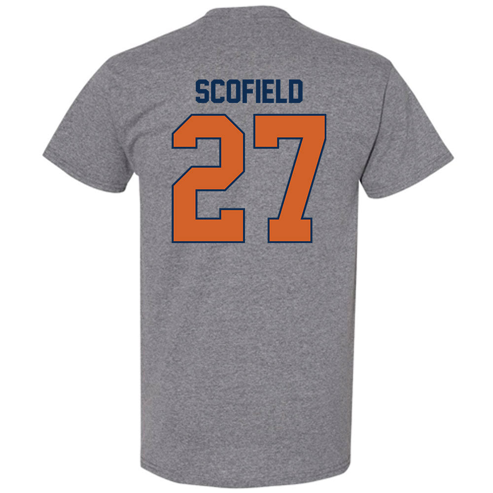 Wheaton IL - NCAA Baseball : Charlie Scofield - Classic Shersey T-Shirt-1