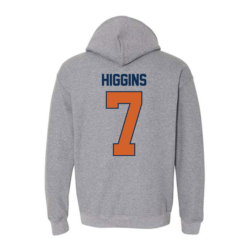 Wheaton IL - NCAA Women's Volleyball : Lacey Higgins - Classic Shersey Hooded Sweatshirt-1