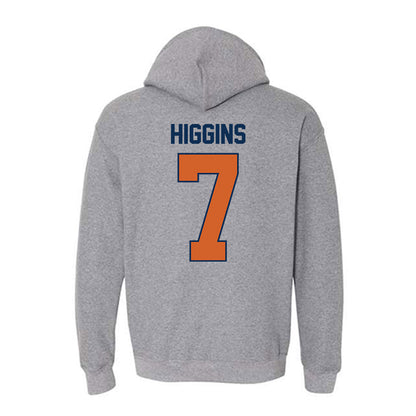 Wheaton IL - NCAA Women's Volleyball : Lacey Higgins - Classic Shersey Hooded Sweatshirt-1