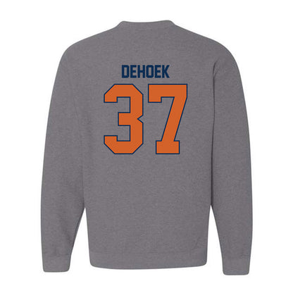 Wheaton IL - NCAA Baseball : Parker DeHoek - Classic Shersey Crewneck Sweatshirt-1
