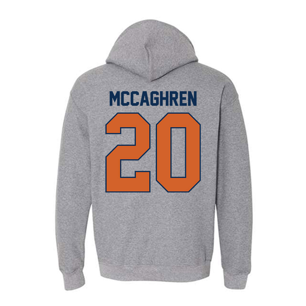 Wheaton IL - NCAA Softball : Natalie McCaghren - Classic Shersey Hooded Sweatshirt-1