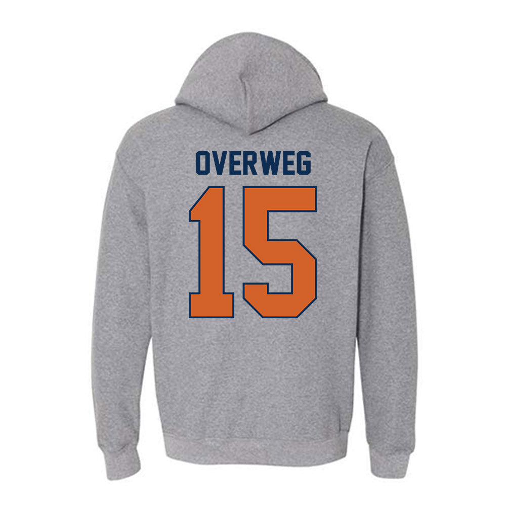 Wheaton IL - NCAA Women's Volleyball : Sydney Overweg - Classic Shersey Hooded Sweatshirt-1