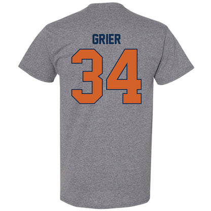 Wheaton IL - NCAA Baseball : Carson Grier - Classic Shersey T-Shirt-1
