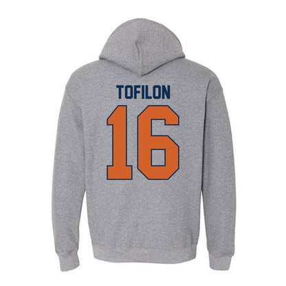 Wheaton IL - NCAA Women's Soccer : Cami Tofilon - Classic Shersey Hooded Sweatshirt-1