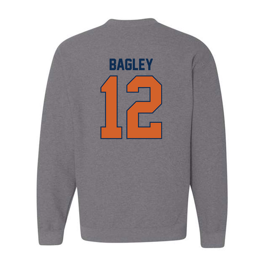 Wheaton IL - NCAA Baseball : Alex Bagley - Classic Shersey Crewneck Sweatshirt-1