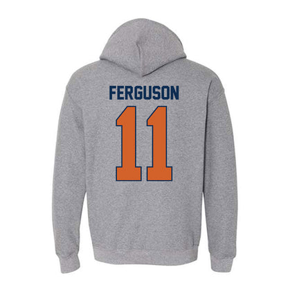 Wheaton IL - NCAA Men's Basketball : Ty Ferguson - Classic Shersey Hooded Sweatshirt-1
