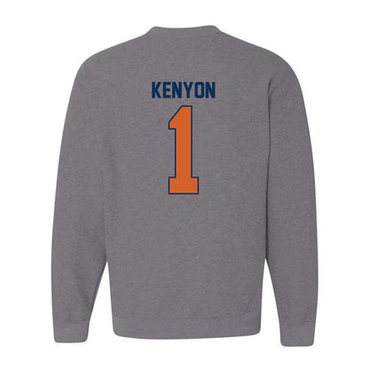 Wheaton IL - NCAA Football : Ryan Kenyon - Classic Shersey Crewneck Sweatshirt-1
