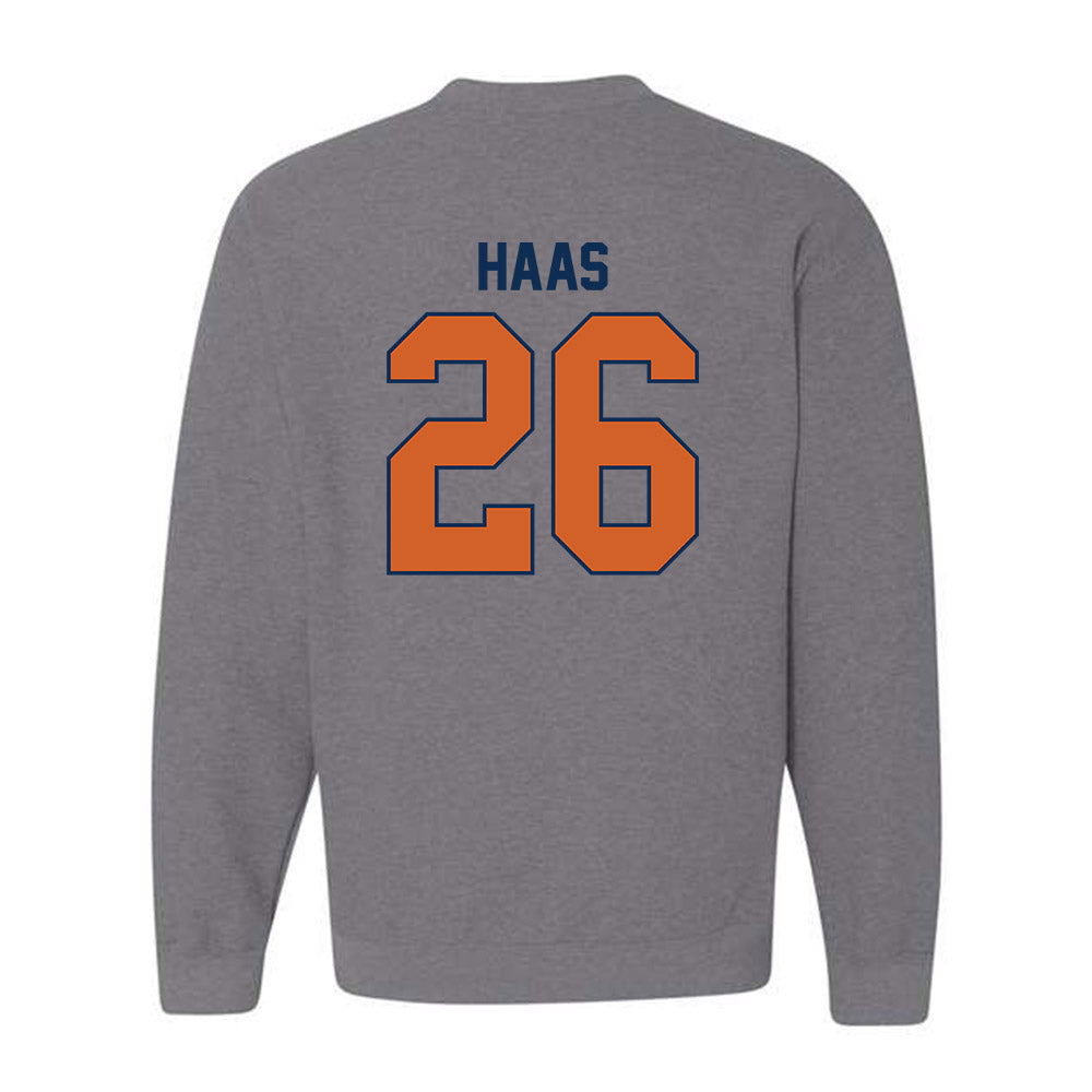 Wheaton IL - NCAA Football : Maison Haas - Classic Shersey Crewneck Sweatshirt-1