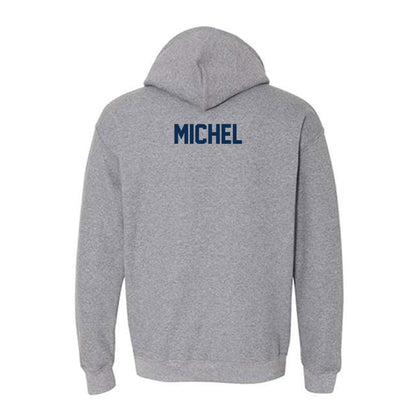 Wheaton IL - NCAA Men's Swimming & Diving : Emmitt Michel - Classic Shersey Hooded Sweatshirt-1
