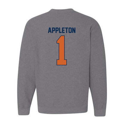 Wheaton IL - NCAA Men's Basketball : Cody Appleton - Classic Shersey Crewneck Sweatshirt-1