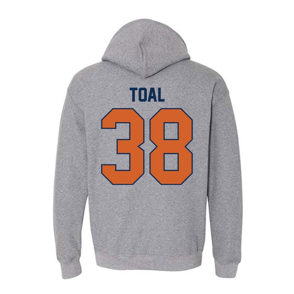 Wheaton IL - NCAA Baseball : Aidan Toal - Classic Shersey Hooded Sweatshirt-1