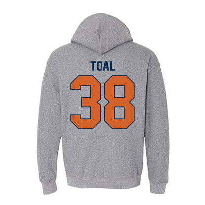 Wheaton IL - NCAA Baseball : Aidan Toal - Classic Shersey Hooded Sweatshirt-1
