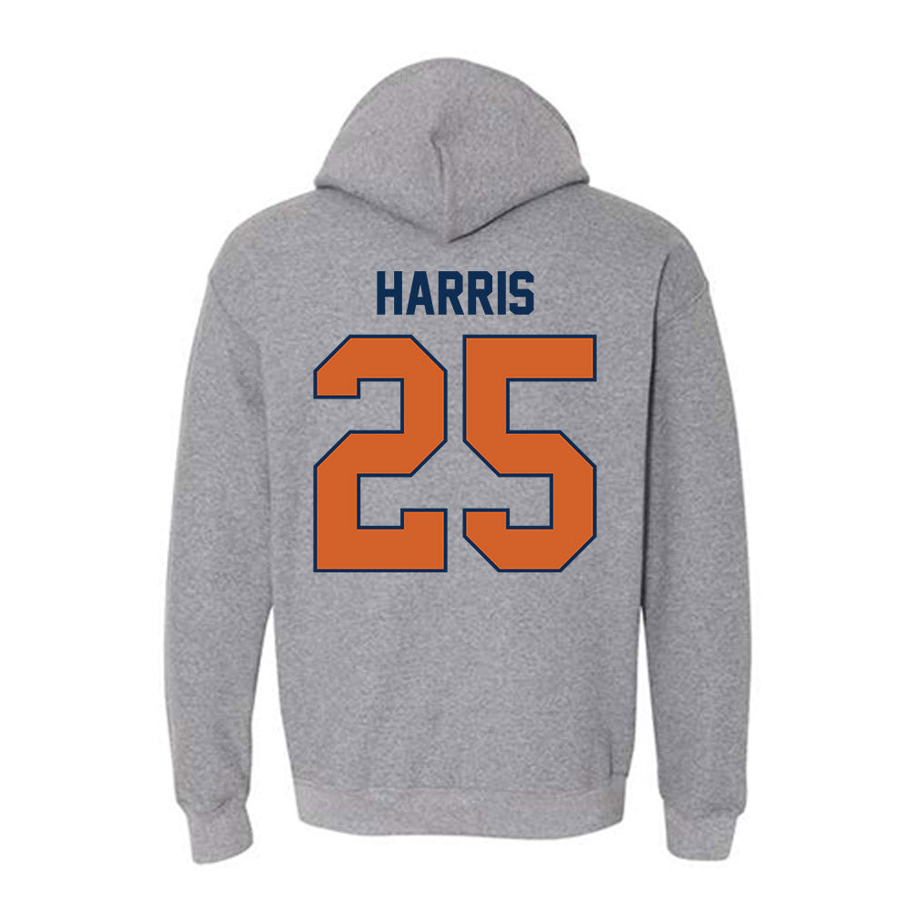 Wheaton IL - NCAA Women's Soccer : Leah Harris - Classic Shersey Hooded Sweatshirt-1