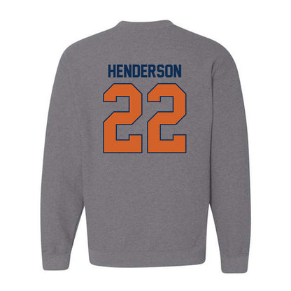 Wheaton IL - NCAA Baseball : Caleb Henderson - Classic Shersey Crewneck Sweatshirt-1
