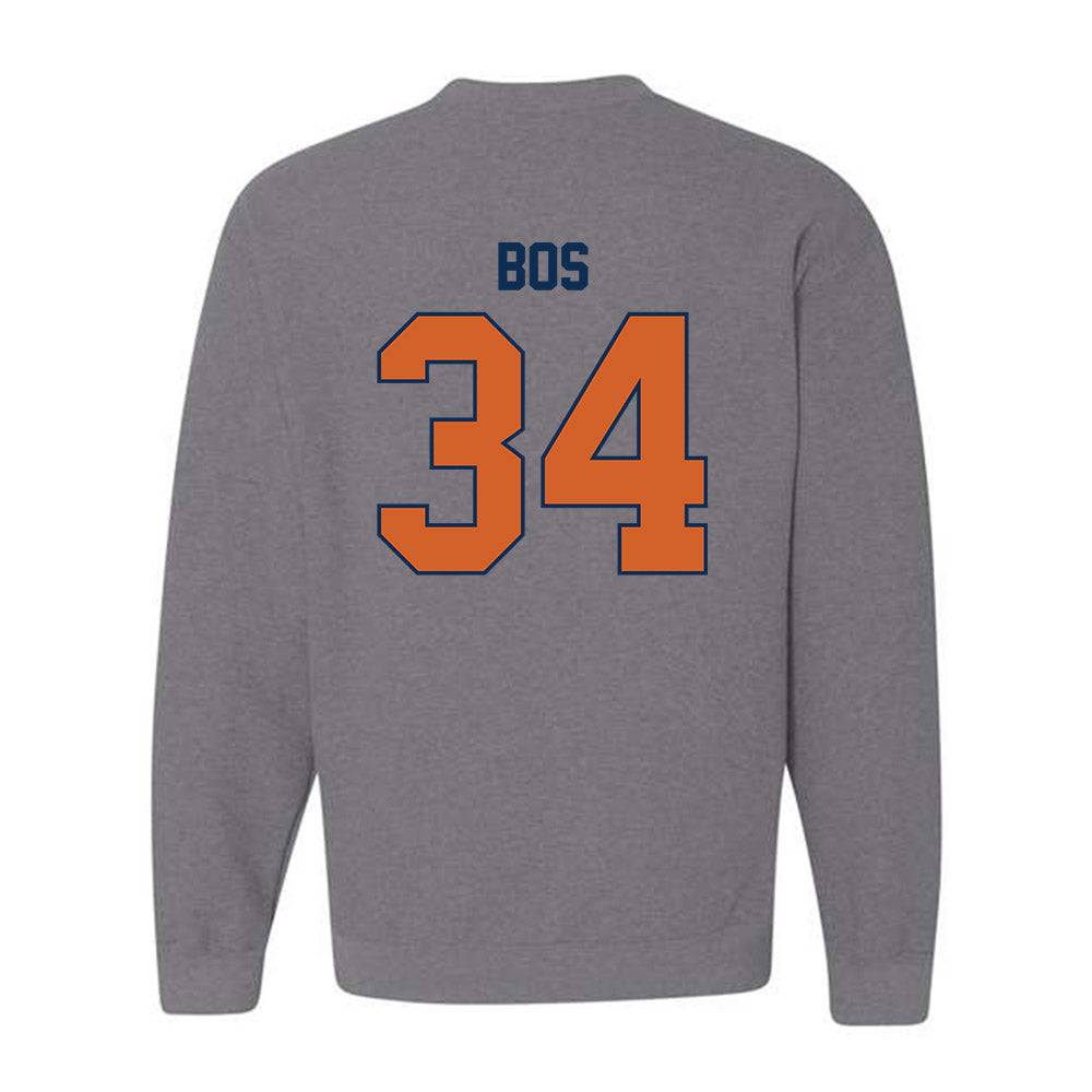 Wheaton IL - NCAA Men's Soccer : Reuben Bos - Classic Shersey Crewneck Sweatshirt-1
