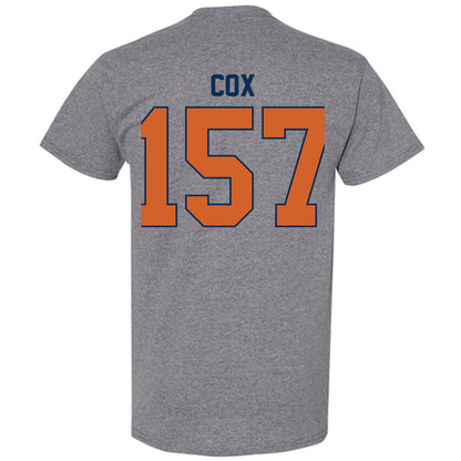Wheaton IL - NCAA Wrestling : Caleb Cox - Classic Shersey T-Shirt-1